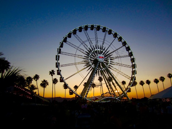Coachella Ferris Wheel (Image source: Instagram)