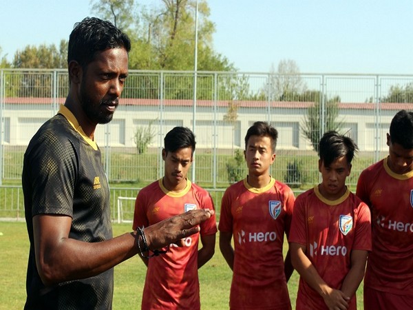 Indian football Under-16 team's head coach Bibiano Fernandes (Image: AIFF)