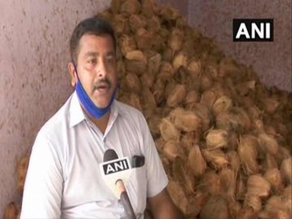 A Coconut trader in Bengaluru speaking to ANI on Saturday