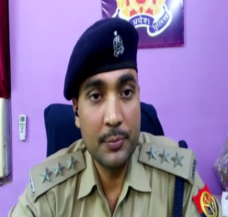 Santosh Kumar, CO, Pilkhuwa Circle talking to ANI on Monday 