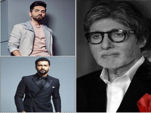 Amitabh Bachchan, Ayushman Khurana and Vicky Kaushal