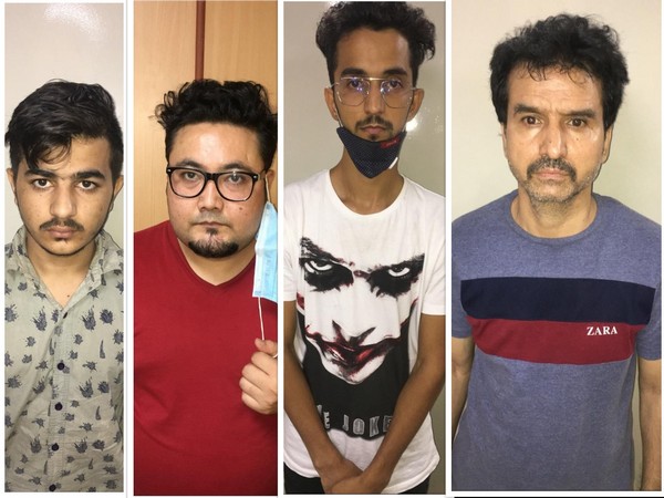 Four persons were arrested by the Narcotics Control Bureau in the bust of the International drug module