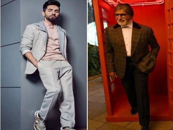Ayushmann Khurrana and Amitabh Bachchan (Image courtesy: Instagram)