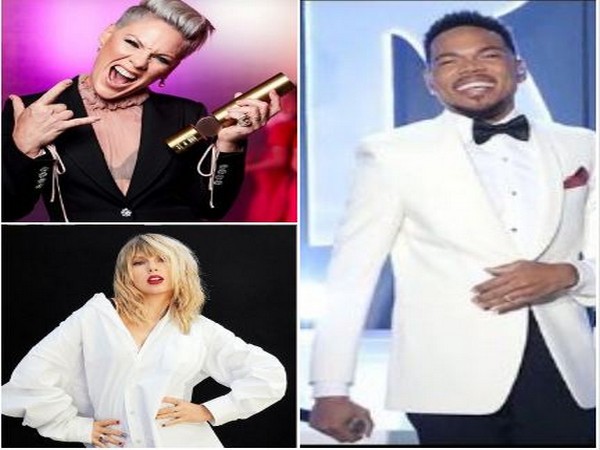 Pink, Taylor Swift and Chance the Rapper