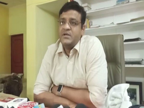 Commissioner, Basti Division, Anil Sagar speaking to media on Thursday. Photo/ANI