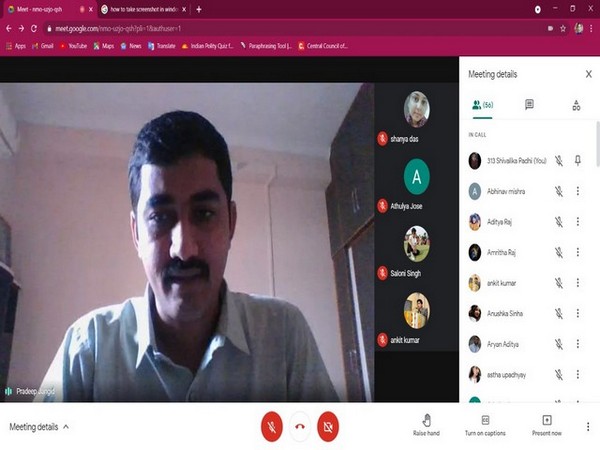 Visual from the farewell ceremony of the 28-day summer internship program.