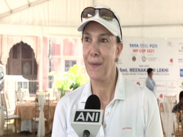 Colombian Ambassador to India Mariana Pacheco speaking with ANI on Saturday.