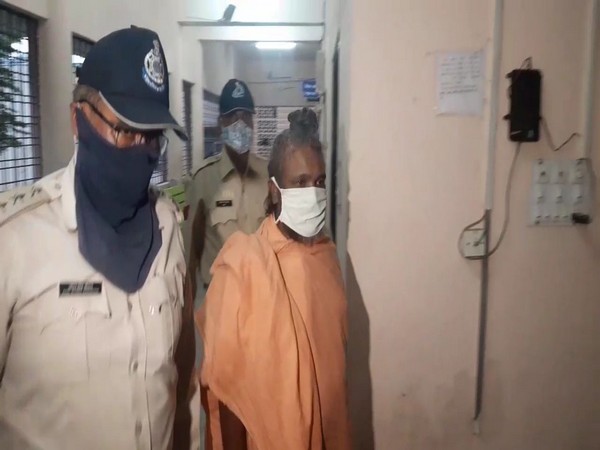 Computer Baba in Indore on Monday. (Photo/ANI)