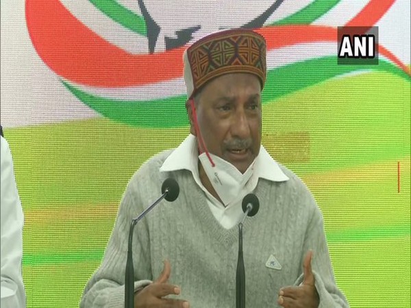  Former Defence Minister and Congress leader AK Antony at a press conference in New Delhi on Sunday.