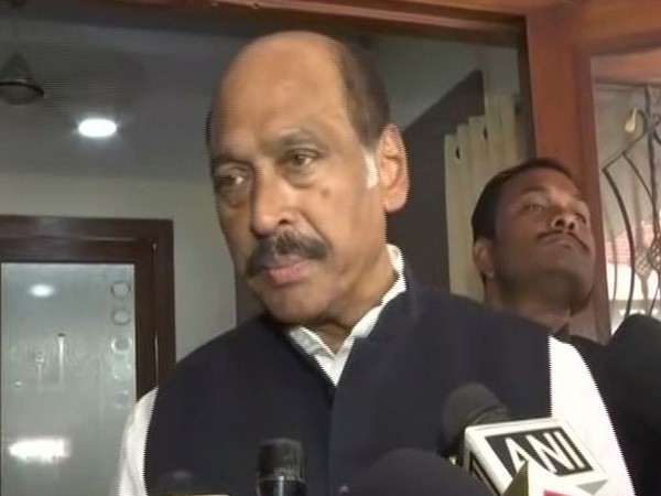 Congress leader Manikrao Thakare talking to ANI in Mumbai on Friday 