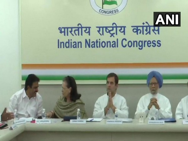 CWC meeting underway in New Delhi (Photo/ANI)