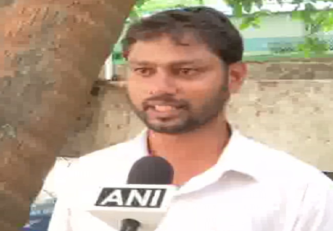 Gajanand Chandrakant Hosale speaking to ANI in Pune, Maharashtra on July 22. Photo/ANI