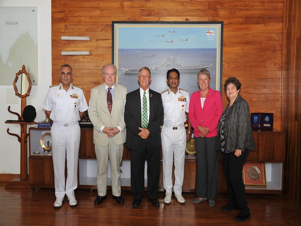 A US Congressional Delegation met Vice Admiral Ajit Kumar on Wednesday