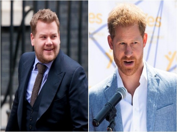  James Corden and Prince Harry