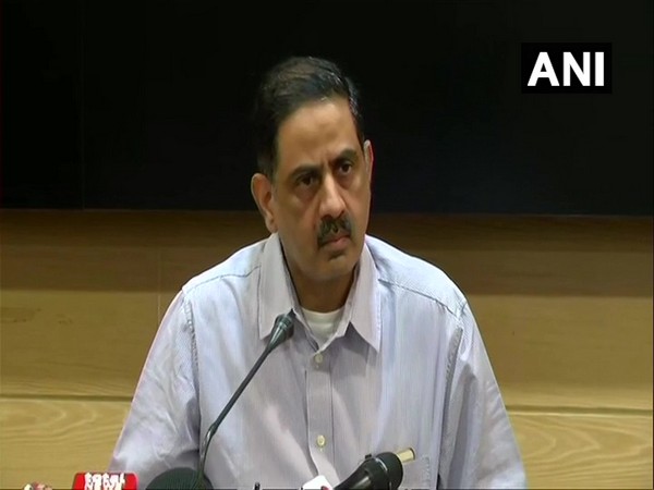 Dr Balram Bhargava addressing a press conference in New Delhi on Tuesday.