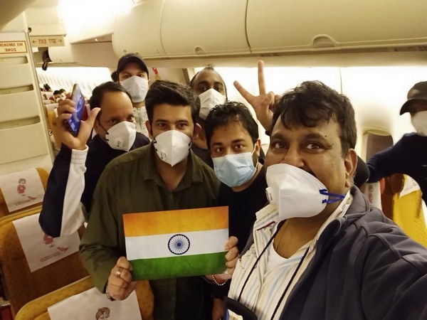 Indian nationals on special Air India flight sent to Japan for their repatriation to India.