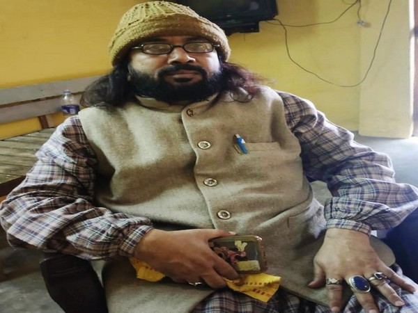 The 'baba', Ahmad Siddiqui, who claimed to have an amulet that can cure coronavirus. Photo/ANI