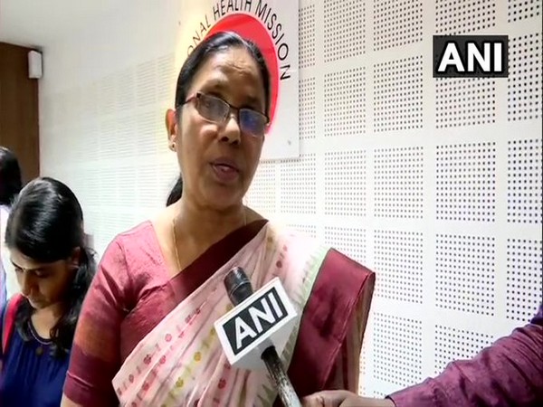 Kerala Health Minister KK Shailaja speaks to ANI, ANI/photo