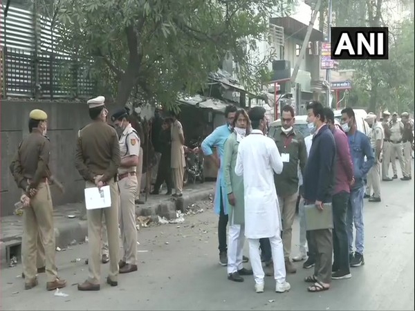 A visual from a counting center in Delhi. (Photo/ANI)