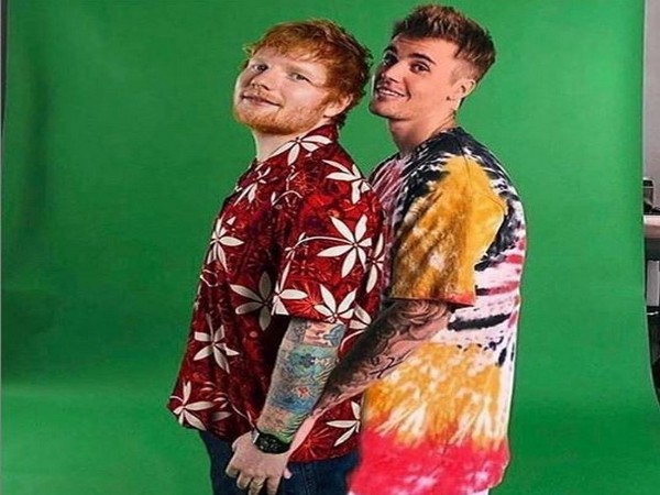 Ed Sheeran and Justin Bieber (image courtesy: Instagram)
