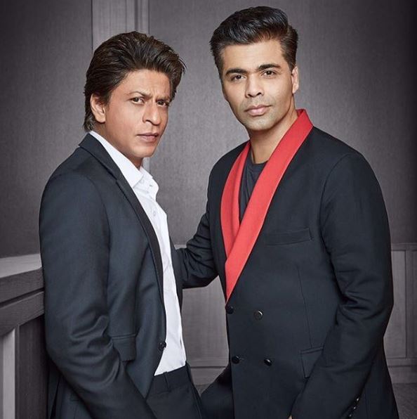 Shah Rukh Khan and Karan Johar, Image courtesy: Instagram