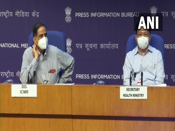 Union Health Secretary Rajesh Bhushan and ICMR DG Balram Bhargava (File Photos/ANI)