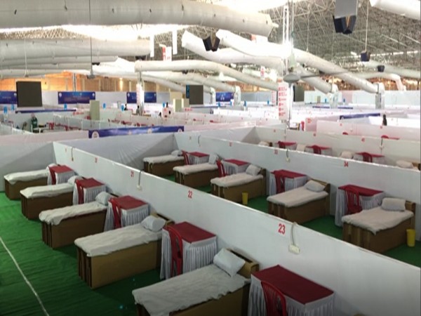 Maa Ahilya COVID Care Centre in Indore. (Photo/ ANI)