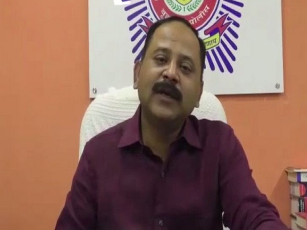 DCP, Crime Branch, Akbar Pathan speaking to ANI on Saturday. Photo/ANI