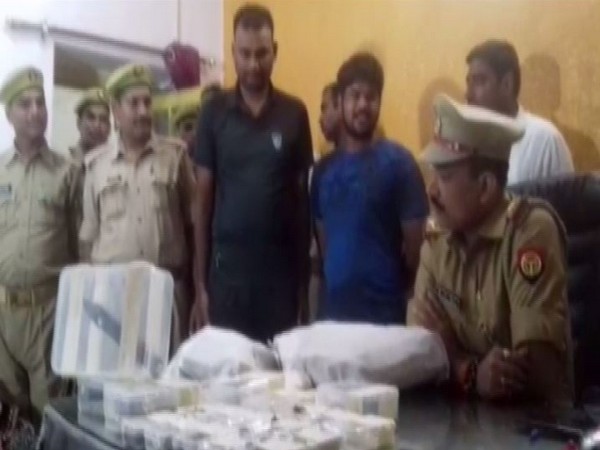 Robbers of Sagar gang arrested by the police. (Photo/ANI)