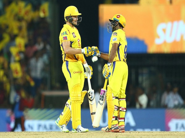 CSK batsmen Shane Watson and Ambati Rayudu (Photo/IPL twitter)