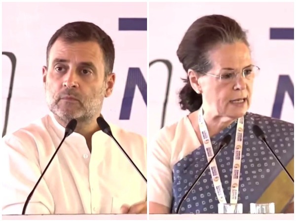  Congress leaders Rahul Gandhi and Sonia Gandhi (File Photo/ANI)
