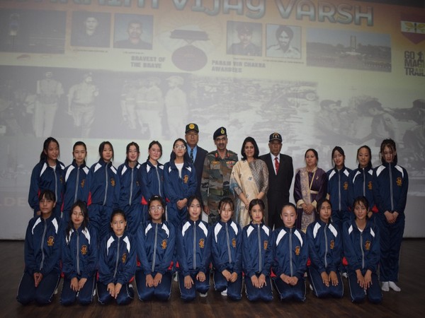 Visual of Swarnim Vijay Varsh celebrations (Photo/ANI) 