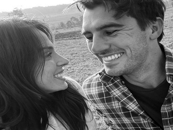 Becky Boston and Pat Cummins (Image: Becky Boston's Instagram)