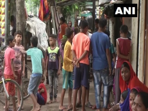 Visual of Danteshwari Nagar slum area (Photo/ANI)