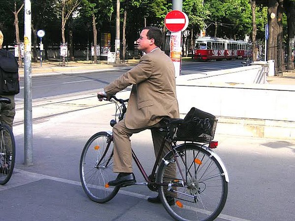 People who cycled to work had a 13 per cent reduction in mortality