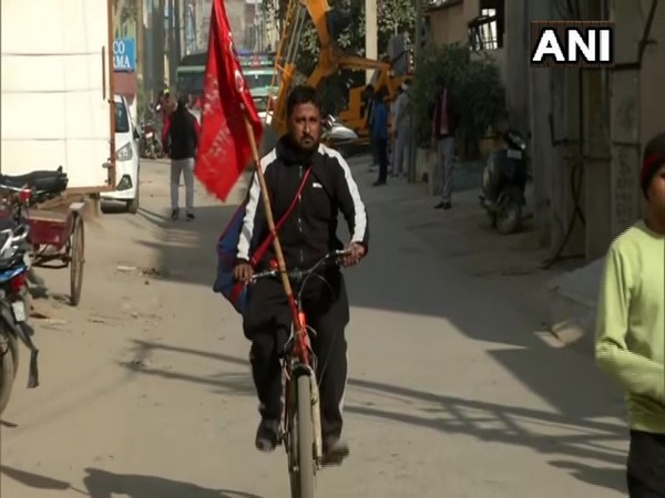 Manoj Kumar, a teacher from a government school in Punjab. (Photo/ANI)