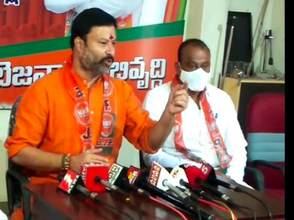 Andhra Pradesh Bharatiya Janata Party spokespeAndhra Pradesh Bharatiya Janata Party spokesperson Bhanu Prakash Reddy. 
