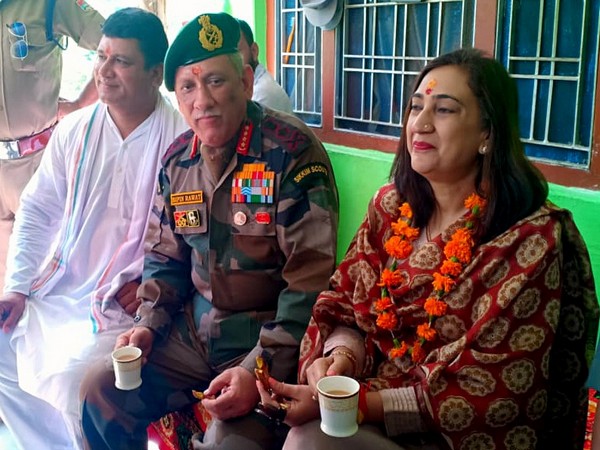 CDS Bipin Rawat along with his wife Madhulika Rawat (File Photo/ANI)