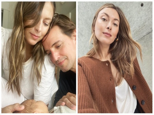 Maria Sharapova with her son and fiance (Image source: Instagram)