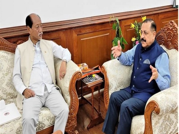 Nagaland CM Neiphiu Rio calls on Union Minister Jitendra Singh 