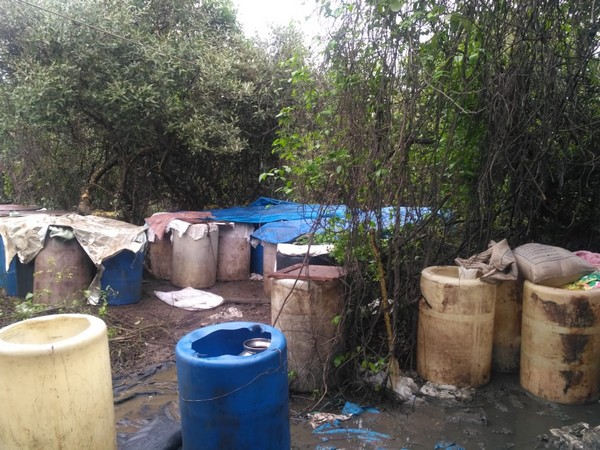 One of the premises which was raided by Palghar Police on Sunday (Photo/ANI)