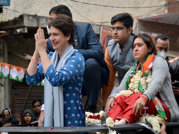 Congress General Secretary Priyanka Gandhi Vadra (Photo/ANI)