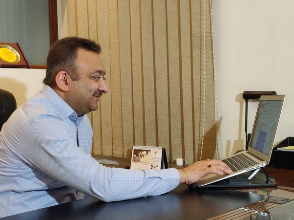 Delhi's first COVID-19 patient, Rohit Datta (Photo/ANI) 