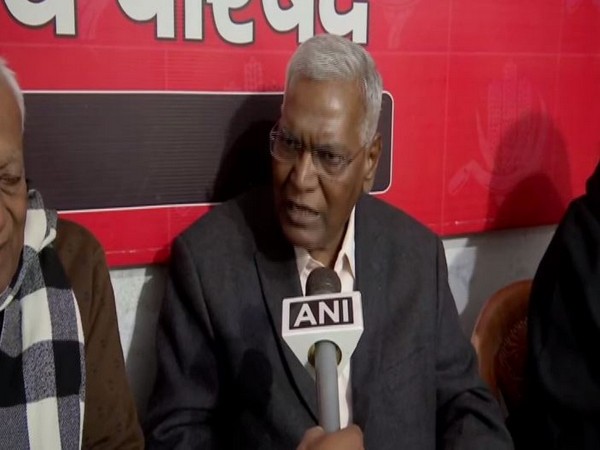 CPI leader D Raja. Photo/ANI