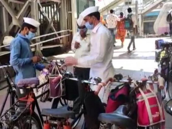 The Dabbawala services suspended in Mumbai till March 31. Photo/ANI