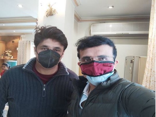 Sourav Ganguly with Joydeep (Photo/ Sourav Ganguly Instagram)