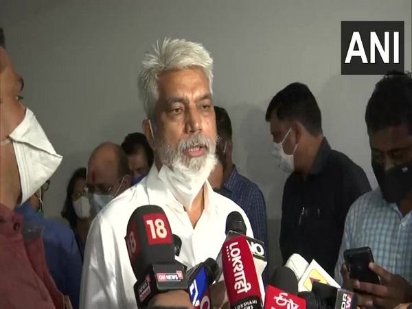 Maharashtra Agriculture Minister Dada Bhuse speaking to media on Wednesday. (Photo/ANI)