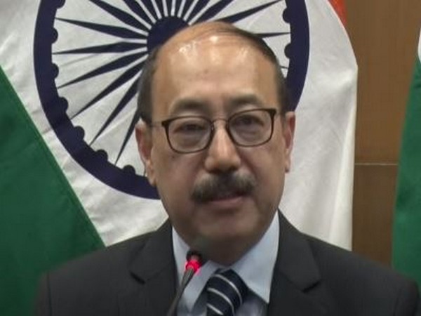 Foreign Secretary Harsh Vardhan Shringla speaking at a special briefing of Ministry of External Affairs (MEA).