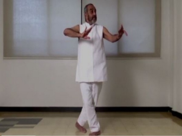 A still from the video