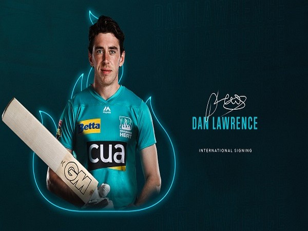 Dan Lawrence (Image: Brisbane Heat's Twitter)
